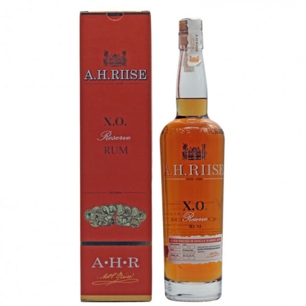 A.H. Riise X.O. Reserve  0,7 L 40% vol