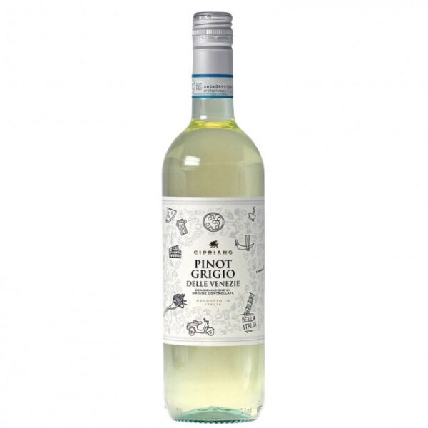 Cipriano Pinot Grigio IGT 0,75 L 12,5 % vol