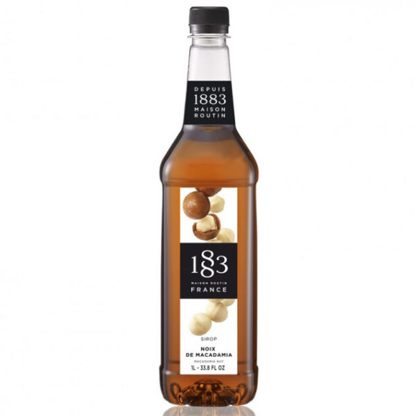 Maison Routin 1883 Sirup Macadamia Nuss PET-Flasche 1 L