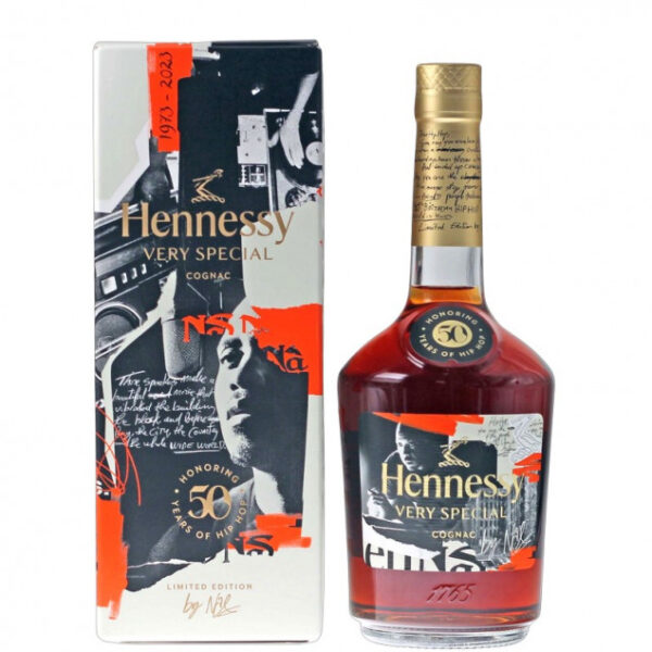 Hennessy VS Cognac Hip Hop 50 X NAS Limited Edition 0,7L 40% vol 