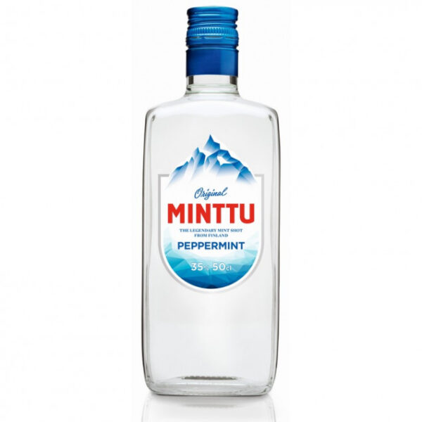 Minttu Peppermint 35 % vol 0,5 L Pfefferminz Likör aus Finnland