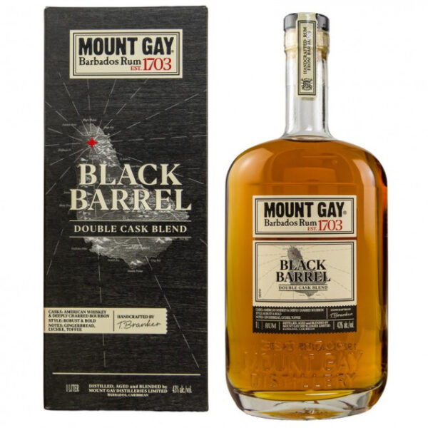 Mount Gay Black Barrel Rum 1 Liter 43% vol