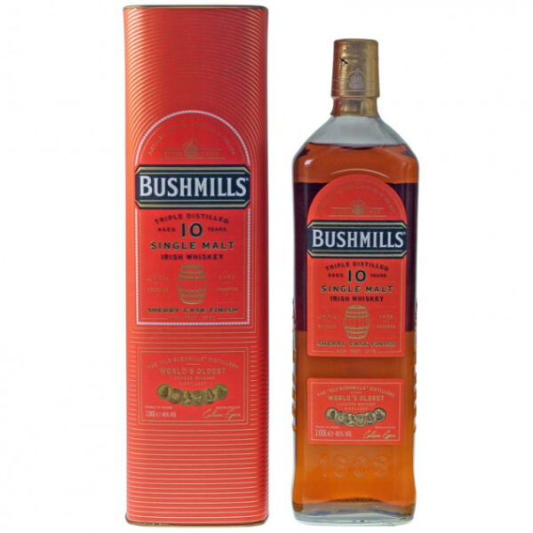 Bushmills 10 Jahre Sherry Cask Finish 1 L 46% vol