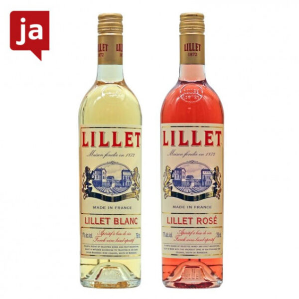 Probierset Lillet Blanc und Rose Aperitif 2 x 0,75 L 17% vol