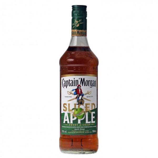 Captain Morgan Sliced Apple Spirit Drink 0,7 L 25%