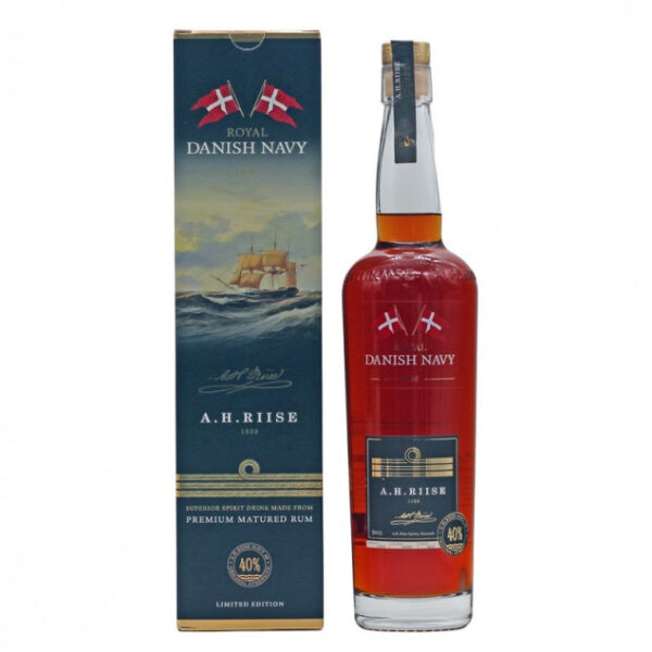 A.H. Riise Royal Danish Navy 0,7 L 40% vol