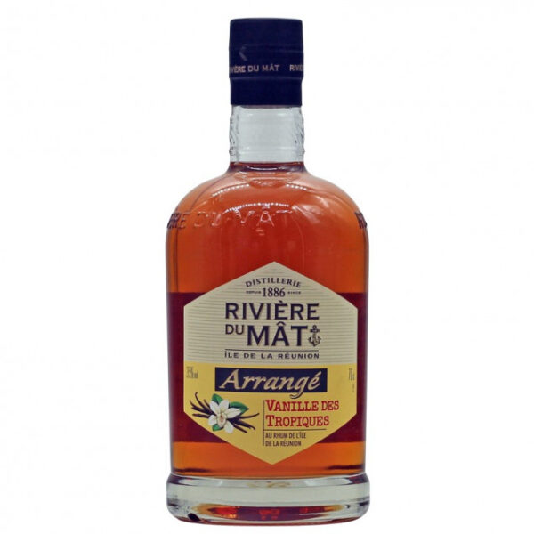 Rivière du Mât Arrangé Rhum Vanille des Tropiques  0,7L 35%