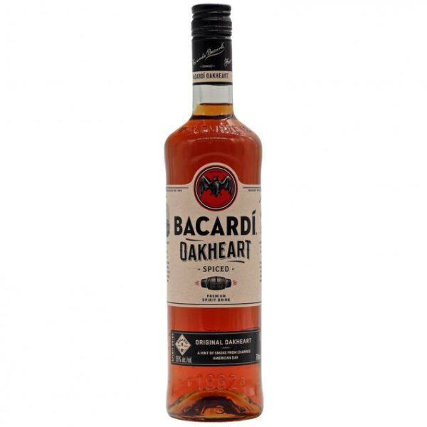 Bacardi Oakheart Spiced Spirit 0,7 L 35% vol