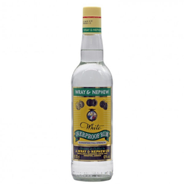 Wray & Nephew White Overproof Rum 0,7 L 63% vol