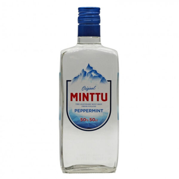 Minttu Peppermint Pfefferminzlikör 0,5 L 50% vol