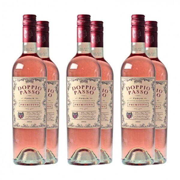 6 Flaschen Doppio Passo Rosato 0,75 L 12% vol