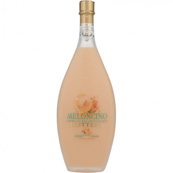 Bottega Crema di Meloncino Likör aus Italien 0,5 L 15% vol