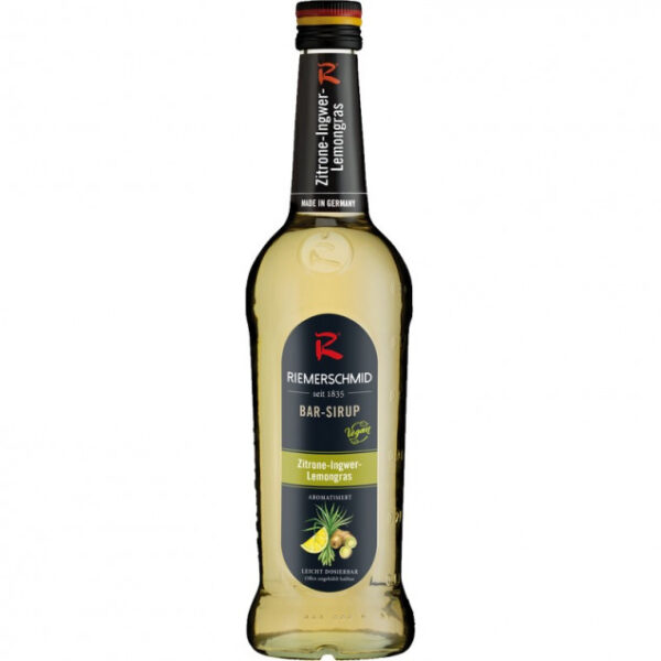 Riemerschmid Zitrone-Ingwer-Lemongras Barsirup 0,7 L